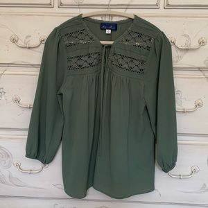 Blue Rain Women’s Flowy Blouse